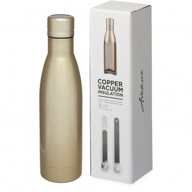 Logo trade promotional merchandise picture of: Vasa 500 ml copper vacuum insulated bottle