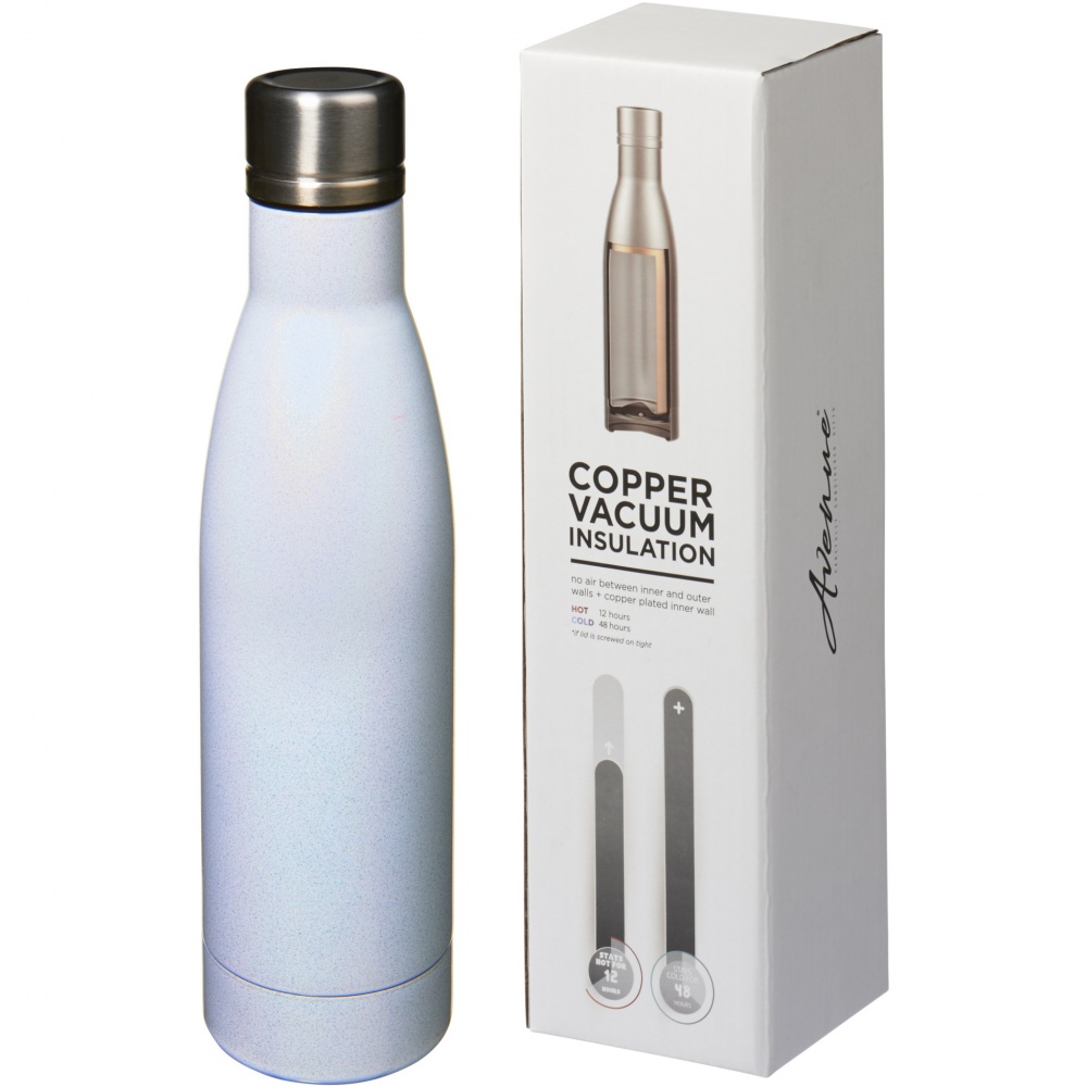 Logo trade promotional gift photo of: Vasa Aurora 500 ml copper vacuum insulated water bottle