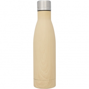 Logotrade promotional product image of: Vasa 500 ml wood-look copper vacuum insulated bottle