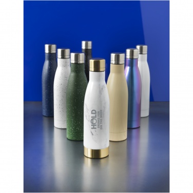 Logo trade promotional products image of: Vasa 500 ml wood-look copper vacuum insulated bottle