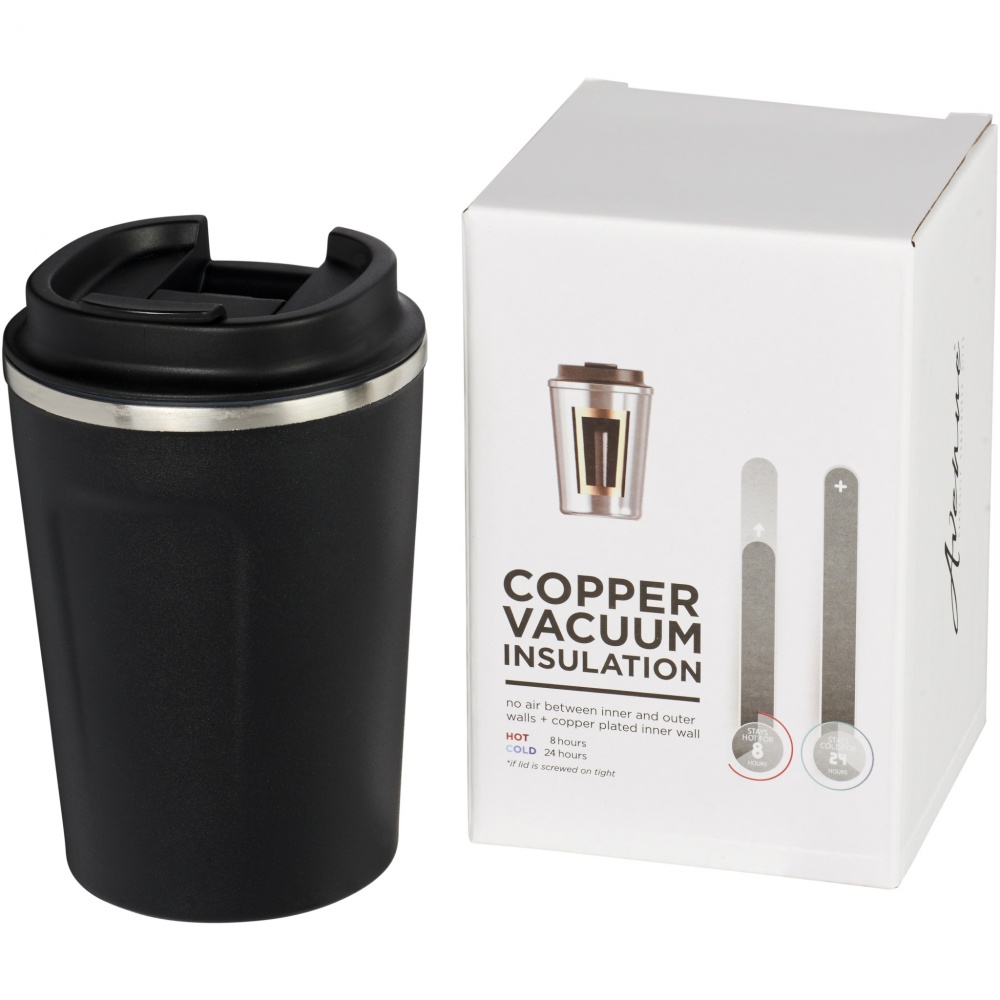 Logotrade promotional giveaway image of: Leak-proof copper vacuum insulated tumbler Thor, 360 ml