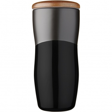 Logo trade advertising products picture of: Double-walled ceramic tumbler Reno 370 ml