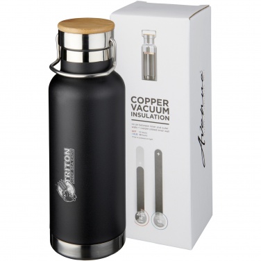 Logo trade promotional gift photo of: Thor 480 ml copper vacuum insulated water bottle