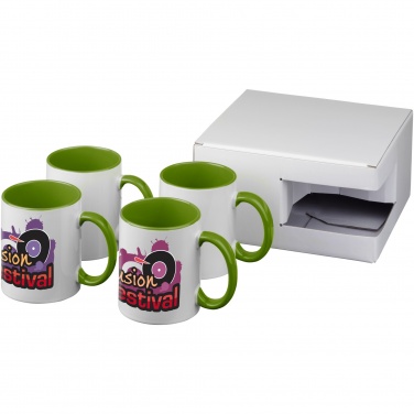 Logotrade business gifts photo of: Ceramic sublimation mug 4-pieces gift set