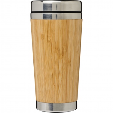 Logotrade promotional gifts photo of: Bambus 450 ml tumbler with bamboo outer