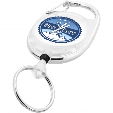 Logo trade business gift photo of: Gerlos roller clip keychain