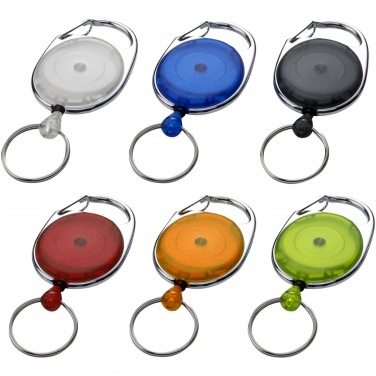 Logo trade promotional gifts image of: Gerlos roller clip keychain