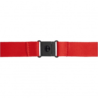 Logo trade promotional gifts picture of: Yogi lanyard detachable buckle break-away closure