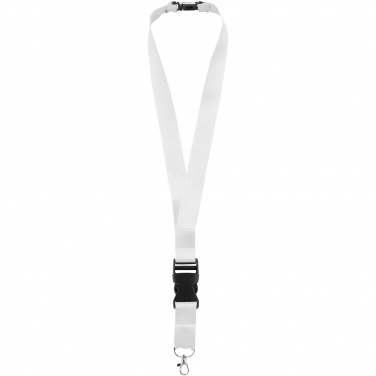 Logo trade promotional products picture of: Yogi lanyard detachable buckle break-away closure