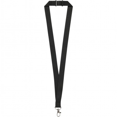 Logo trade promotional products image of: Lago lanyard with break-away closure