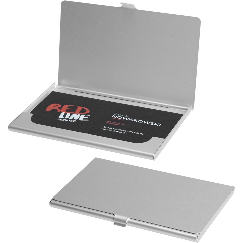 Logo trade advertising product photo of: Shanghai business card holder