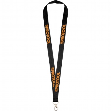 Logo trade business gift photo of: Impey lanyard with convenient hook