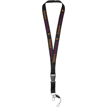 Logotrade promotional giveaways photo of: Sagan phone holder lanyard with detachable buckle