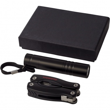 Logo trade promotional gift photo of: Scout multi-function knife and LED flashlight set