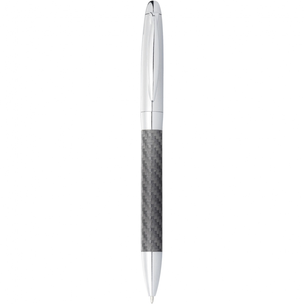 Logo trade promotional merchandise picture of: Winona ballpoint pen with carbon fibre details