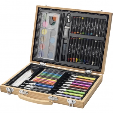 Logo trade business gift photo of: Rainbow 67-piece colouring set