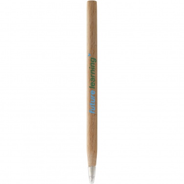 Logo trade advertising product photo of: Arica wooden ballpoint pen