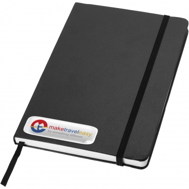 Logo trade business gifts image of: Classic A5 hard cover notebook