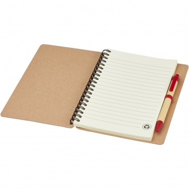 Logo trade business gift photo of: Priestly recycled notebook with pen