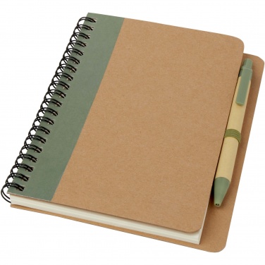 Logotrade advertising product picture of: Priestly recycled notebook with pen