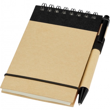 Logotrade promotional product picture of: Zuse A7 recycled jotter notepad with pen