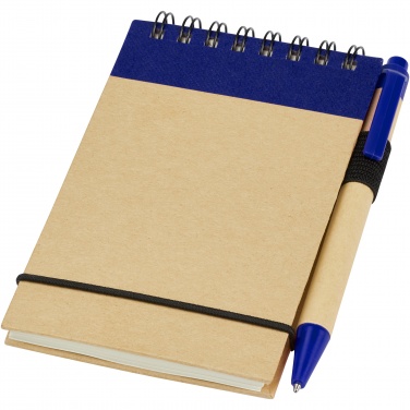 Logo trade promotional products picture of: Zuse A7 recycled jotter notepad with pen