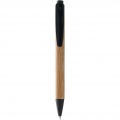 Borneo bamboo ballpoint pen, Natural / Solid black