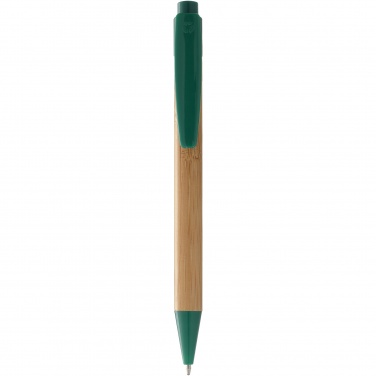 Logo trade promotional giveaways picture of: Borneo bamboo ballpoint pen