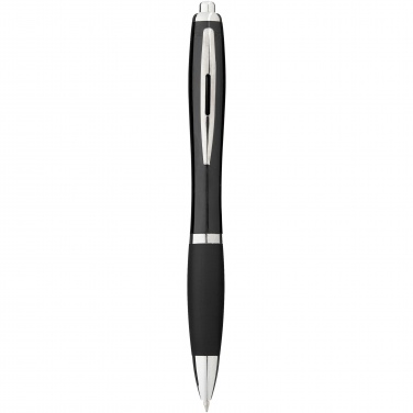 Logotrade promotional merchandise picture of: Nash ballpoint pen with coloured barrel and grip