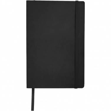 Logo trade promotional giveaways picture of: Classic A5 soft cover notebook