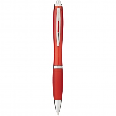 Logo trade advertising products picture of: Nash ballpoint pen coloured barrel and grip