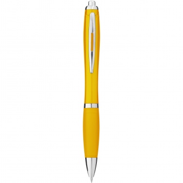 Logotrade corporate gift image of: Nash ballpoint pen coloured barrel and grip