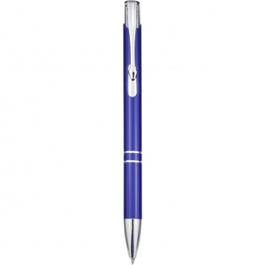 Logo trade promotional giveaway photo of: Moneta aluminium click ballpoint pen