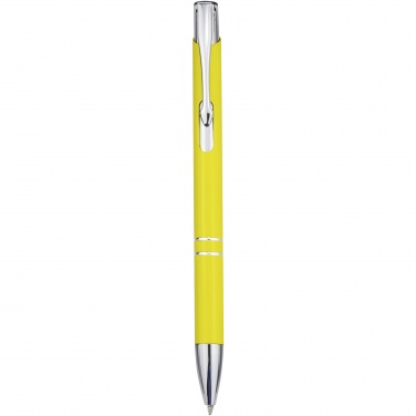 Logo trade promotional giveaway photo of: Moneta aluminium click ballpoint pen