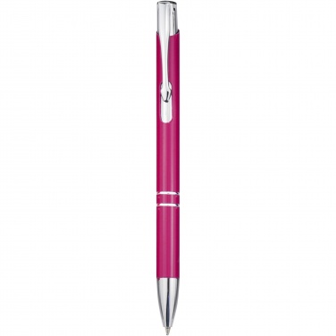 Logotrade promotional product picture of: Moneta aluminium click ballpoint pen