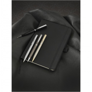 Logo trade advertising products image of: Bound A5 notebook