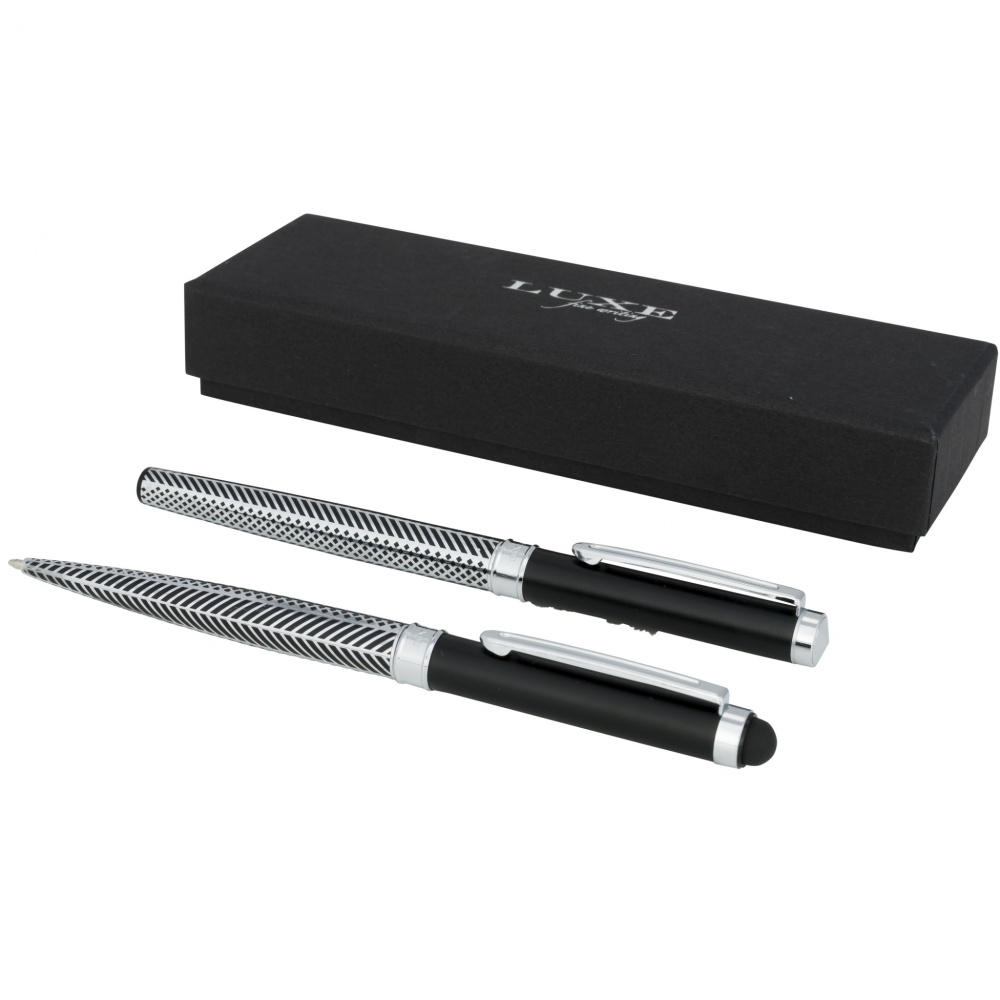 Logo trade promotional items picture of: Empire duo pen gift set