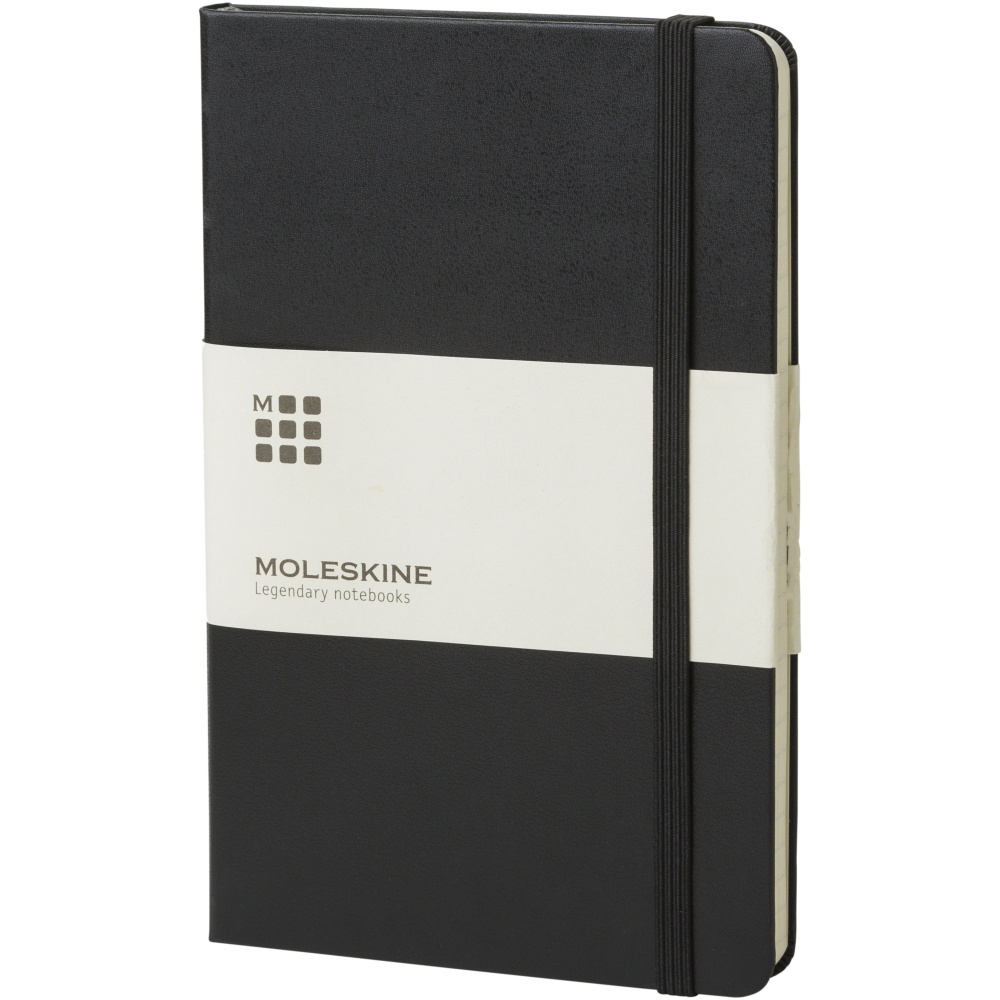 Logotrade corporate gift picture of: Moleskine Classic M hard cover notebook - ruled