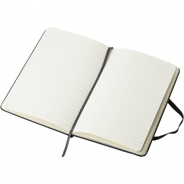 Logo trade promotional merchandise photo of: Moleskine Classic M hard cover notebook - ruled