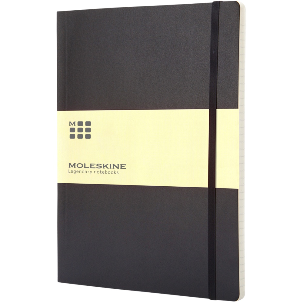 Logotrade business gifts photo of: Moleskine Classic XL soft cover notebook - ruled