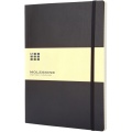 Moleskine Classic XL soft cover notebook - ruled, Solid black