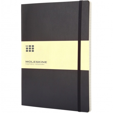 Logo trade business gift photo of: Moleskine Classic XL soft cover notebook - ruled