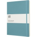 Moleskine Classic XL soft cover notebook - ruled, Reef blue