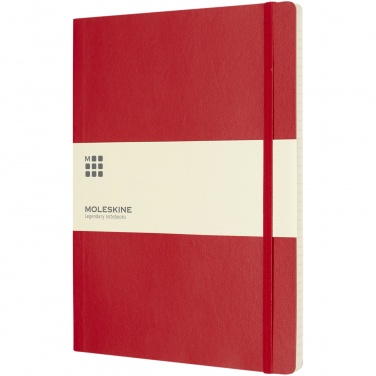 Logo trade promotional giveaway photo of: Moleskine Classic XL soft cover notebook - ruled