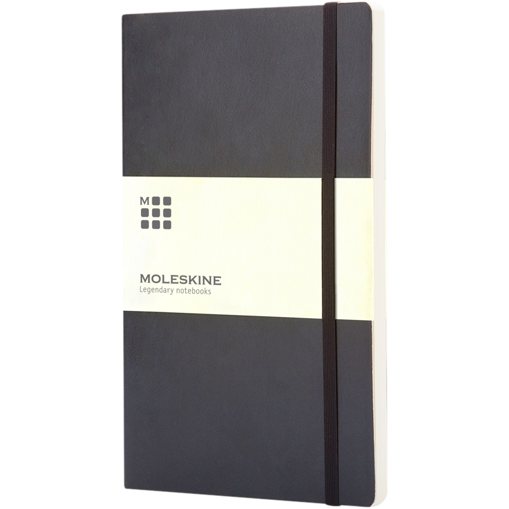 Logotrade promotional products photo of: Moleskine Classic L soft cover notebook - plain