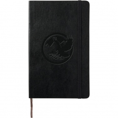 Logotrade promotional item image of: Moleskine Classic L soft cover notebook - plain