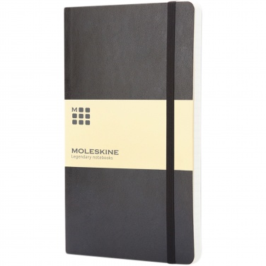 Logo trade promotional product photo of: Moleskine Classic L soft cover notebook - squared