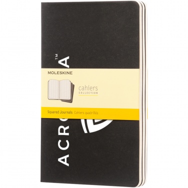 Logo trade promotional gifts image of: Moleskine Cahier Journal L - squared