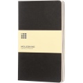 Moleskine Cahier Journal L - squared, Solid black