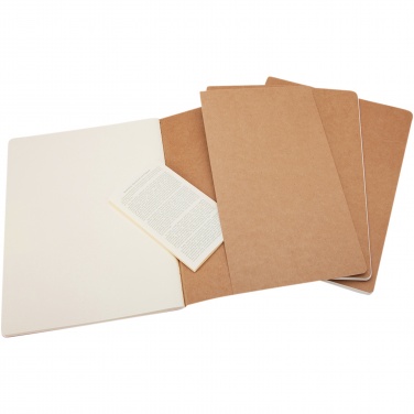 Logo trade business gift photo of: Moleskine Cahier Journal XL - plain